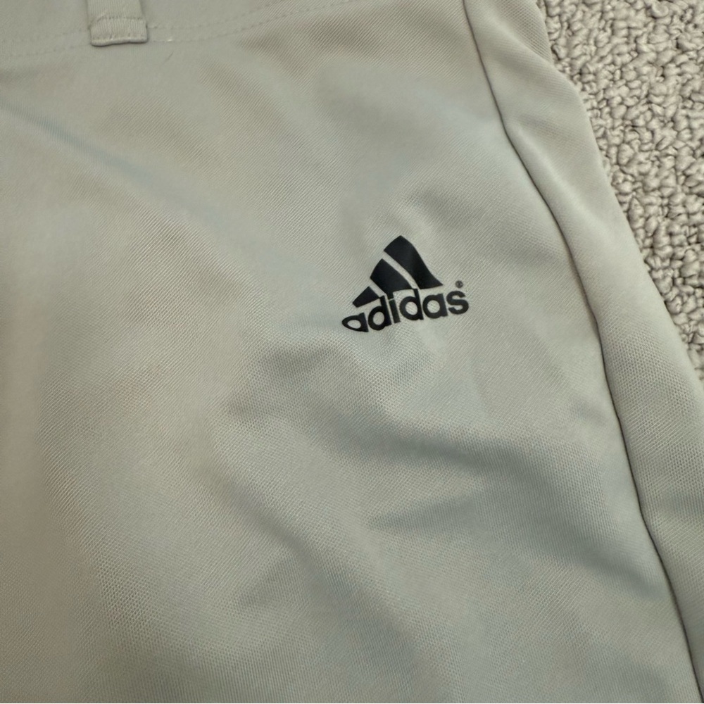 Adidas Gray Baseball Pants Straight-Leg Design - Picture 2 of 4